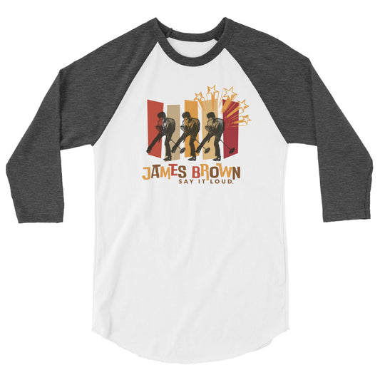 Say It Loud Crooner 3/4 Sleeve Raglan