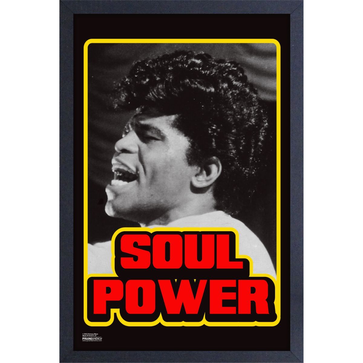 James Brown Soul Power 11x17 Framed Print