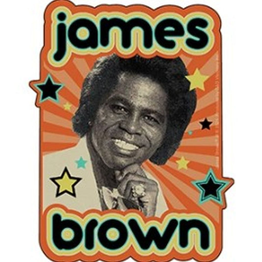 James Brown Stars Sticker