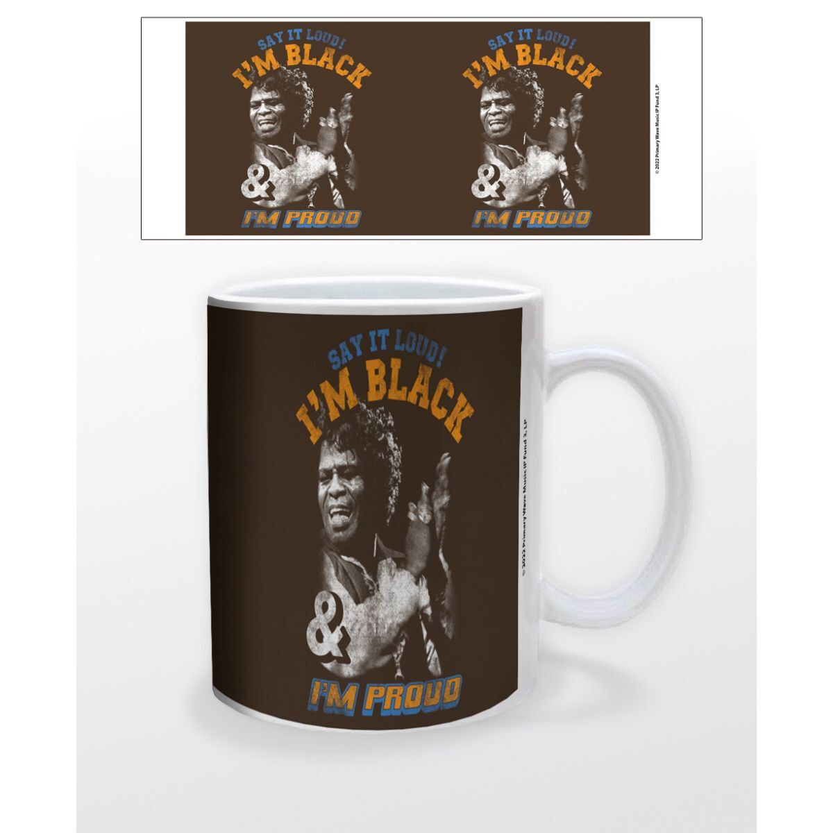 James Brown - Black and Proud 11oz Mug