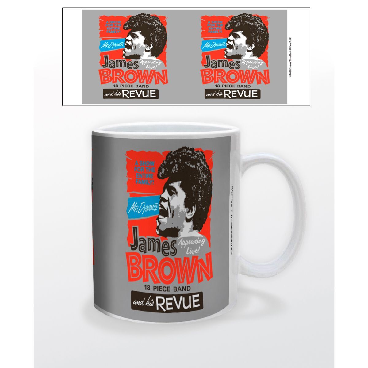 James Brown - Revue 11oz Mug