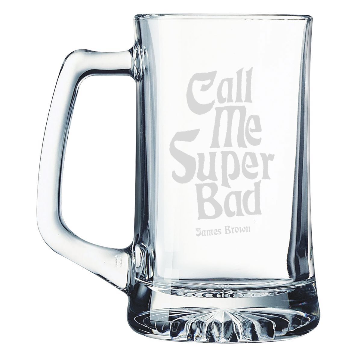 Super Bad Laser Etched Beer Stein