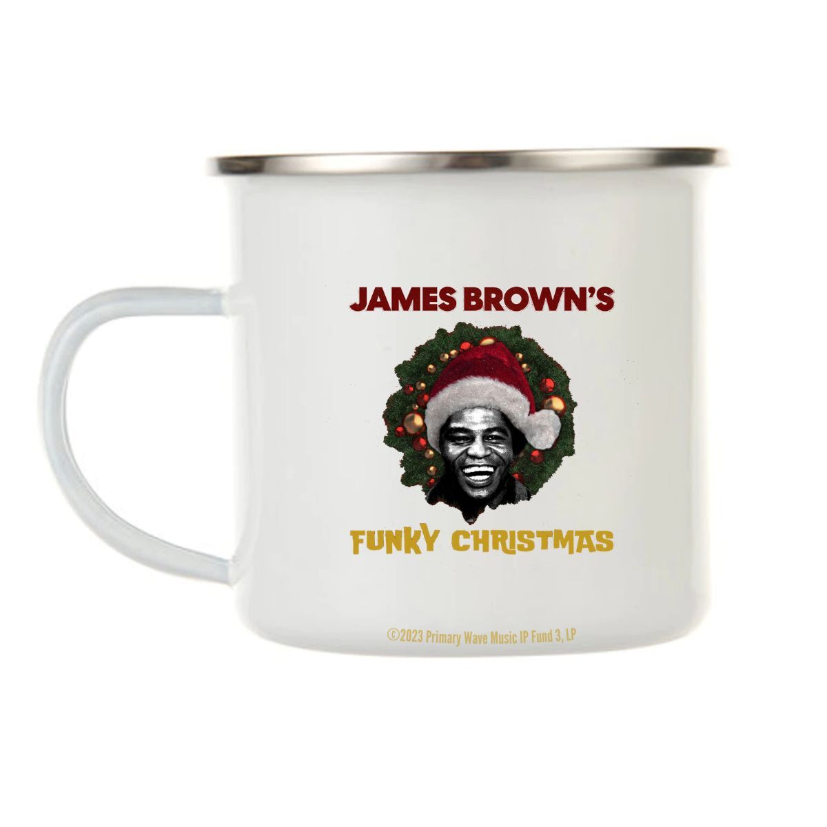 Funky Christmas Camping Mug