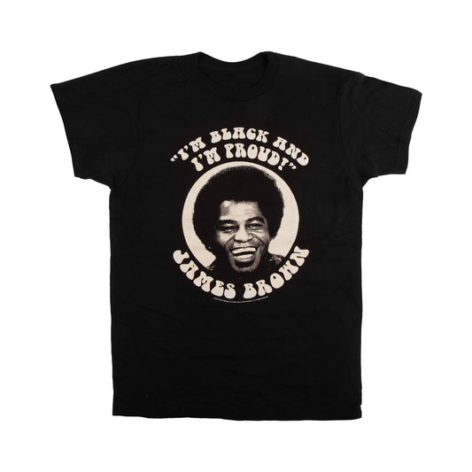 James Brown Black & Proud T-shirt, Longsleeve, or Hoodie