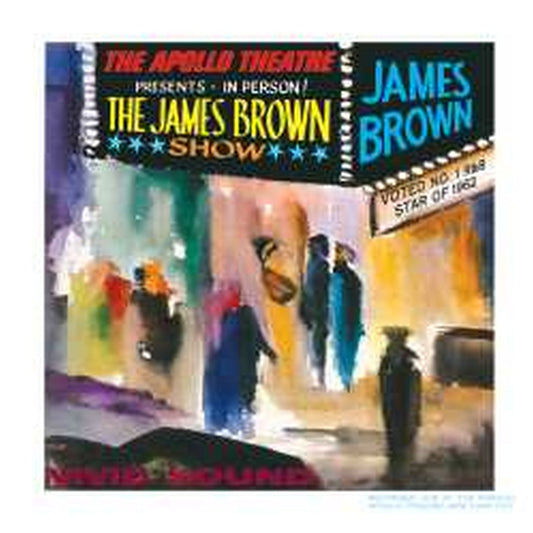 James Brown Live At The Apollo, 1962 LP