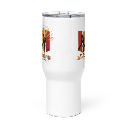 Say It Loud Crooner Travel Mug with a Handle