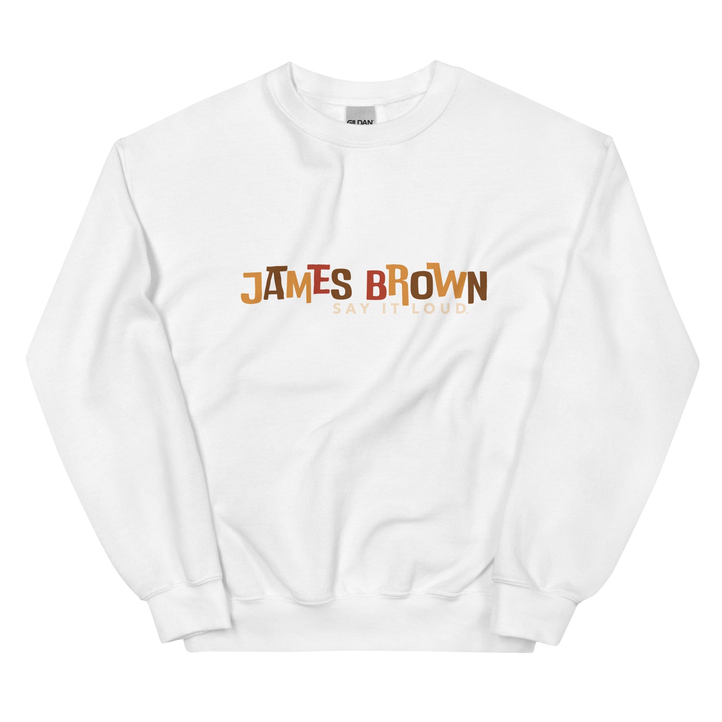 James Brown Say It Loud Crewneck Sweatshirt