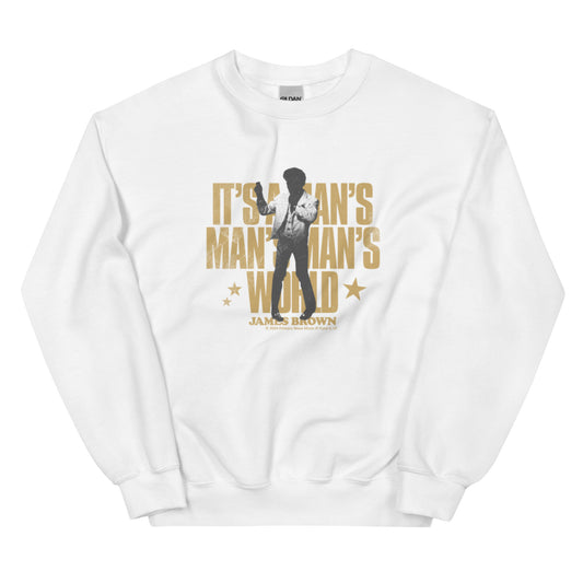 James Brown It's A Man's World Dance Crew Neck Sweatshirt