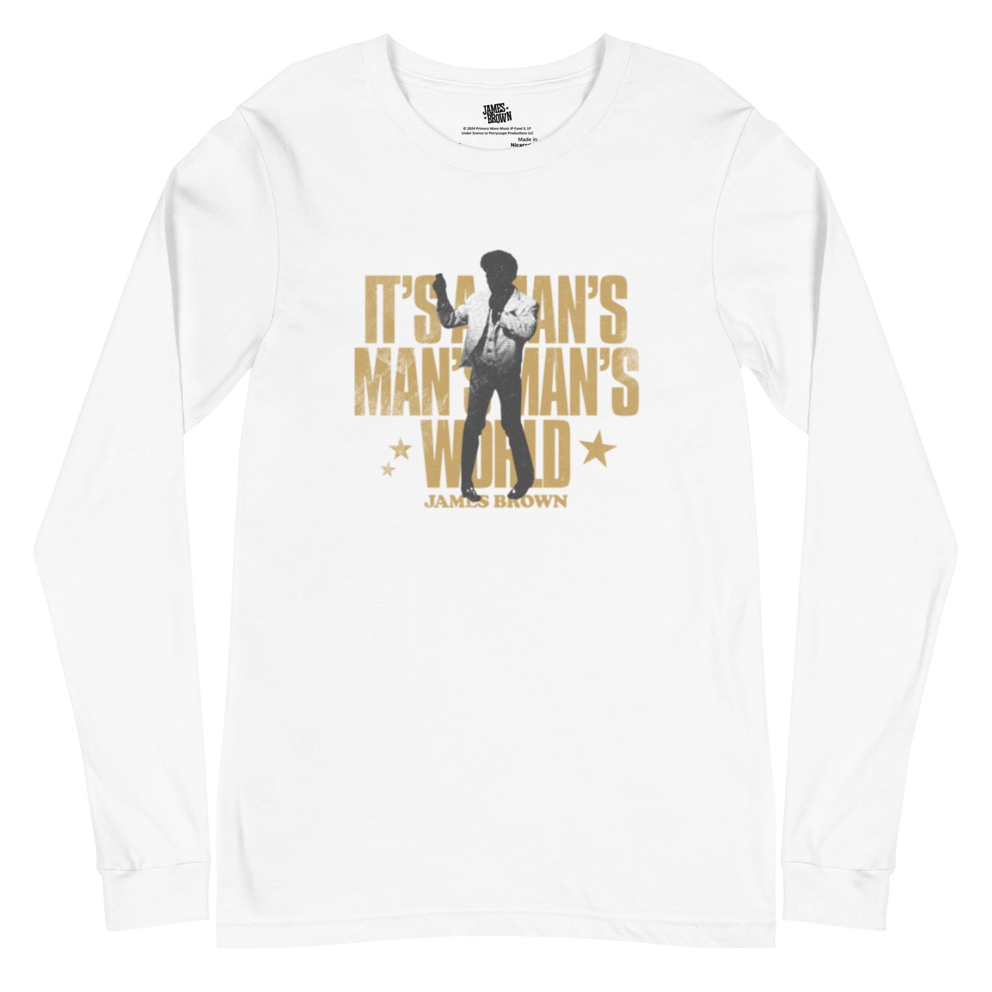 James Brown It's A Man's World Dance Long Sleeve T-Shirt