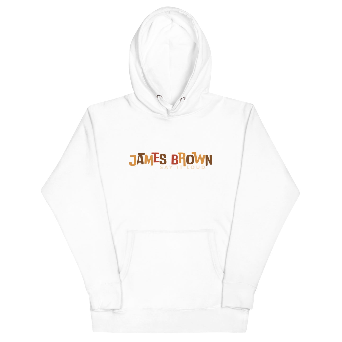 James Brown Say It Loud Logo Hoodie