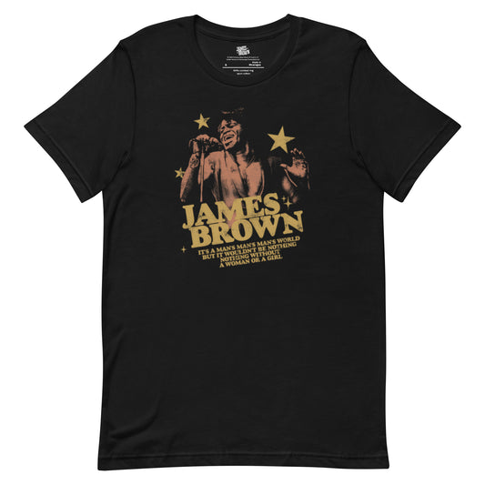 James Brown It's A Man's World Star T-Shirt