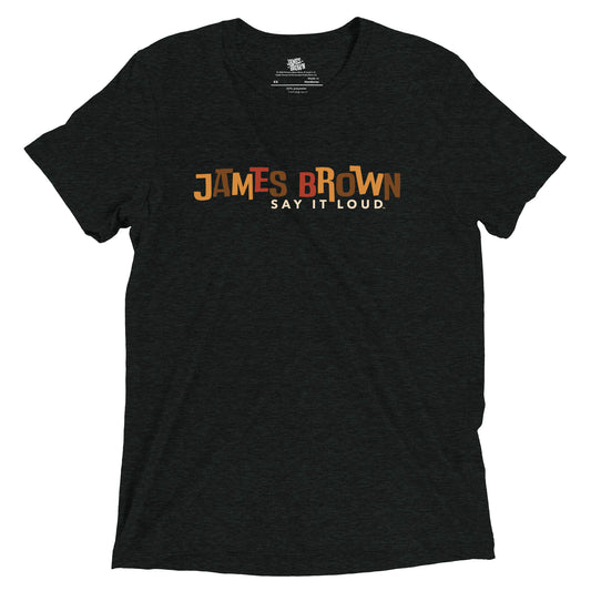 James Brown Say It Loud Logo T-Shirt