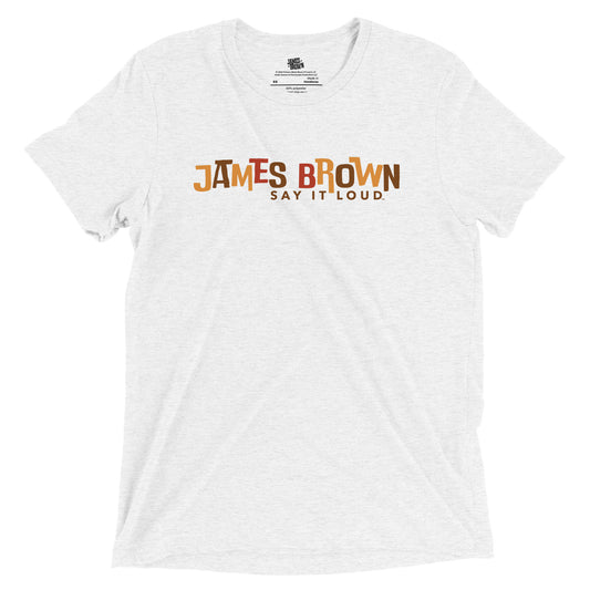 James Brown Say It Loud Logo T-Shirt